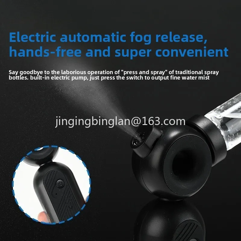 Factory direct men's aftershave atomizer Electric fine automatic portable USB charging spray replenishing watering can