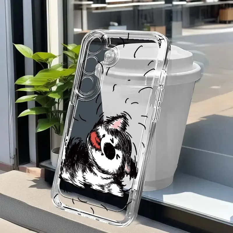 

Puppy Pattern Design Anime Art Case For Samsung Galaxy A73 A72 A71 A55 A54 A53 A52 A51 A33 A25 A22 A15 A14 A05 TPU Transparent