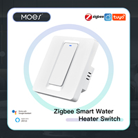 MOES Tuya Smart ZigBee Water Heater Boiler Switch Smart Life APP Wireless Control Timer for Heating Water for Alexa Google Home