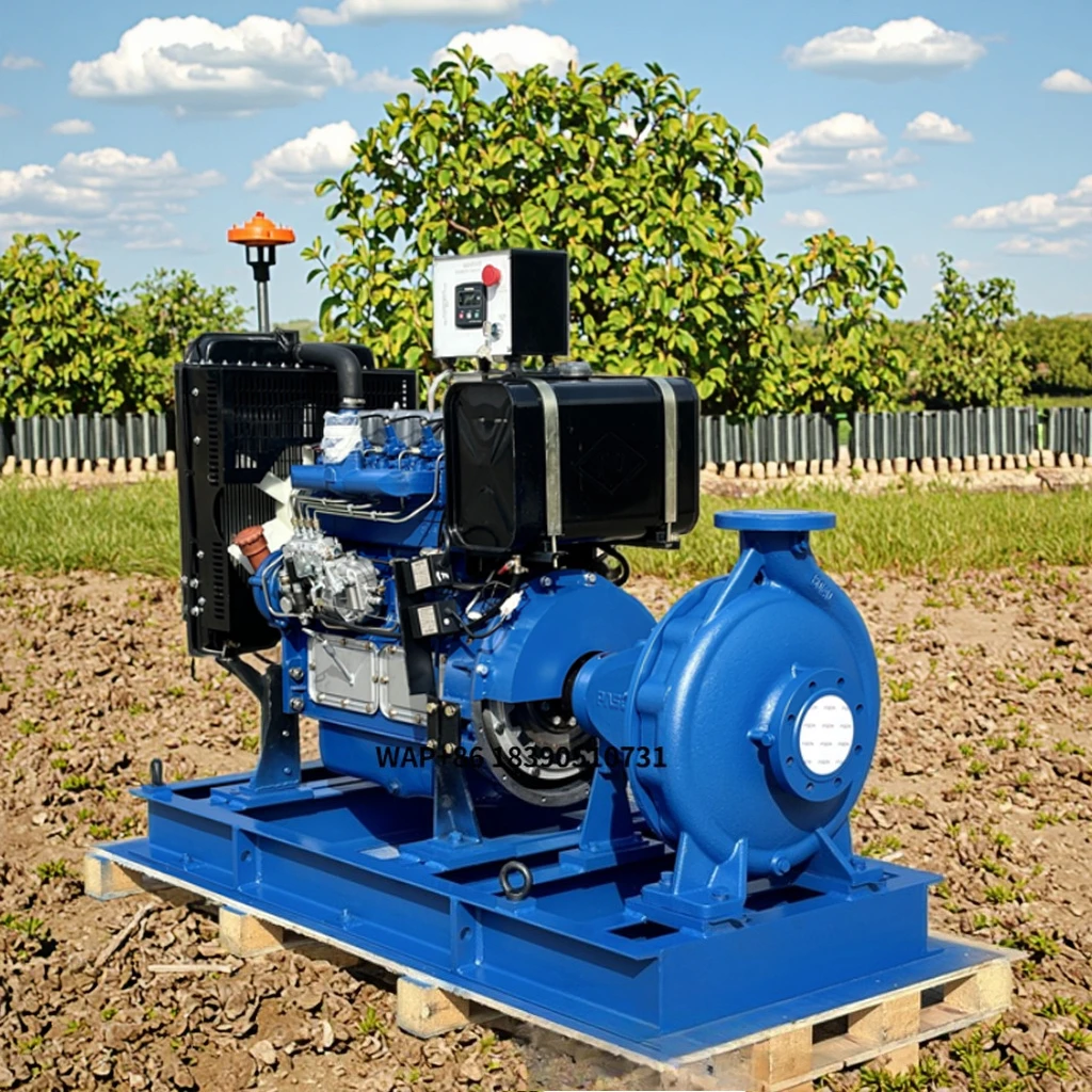 Wholesale Price Single Stage End Suction Centrifugal Pump Industry Water Pump System High Pressure Irrigation Pump Set