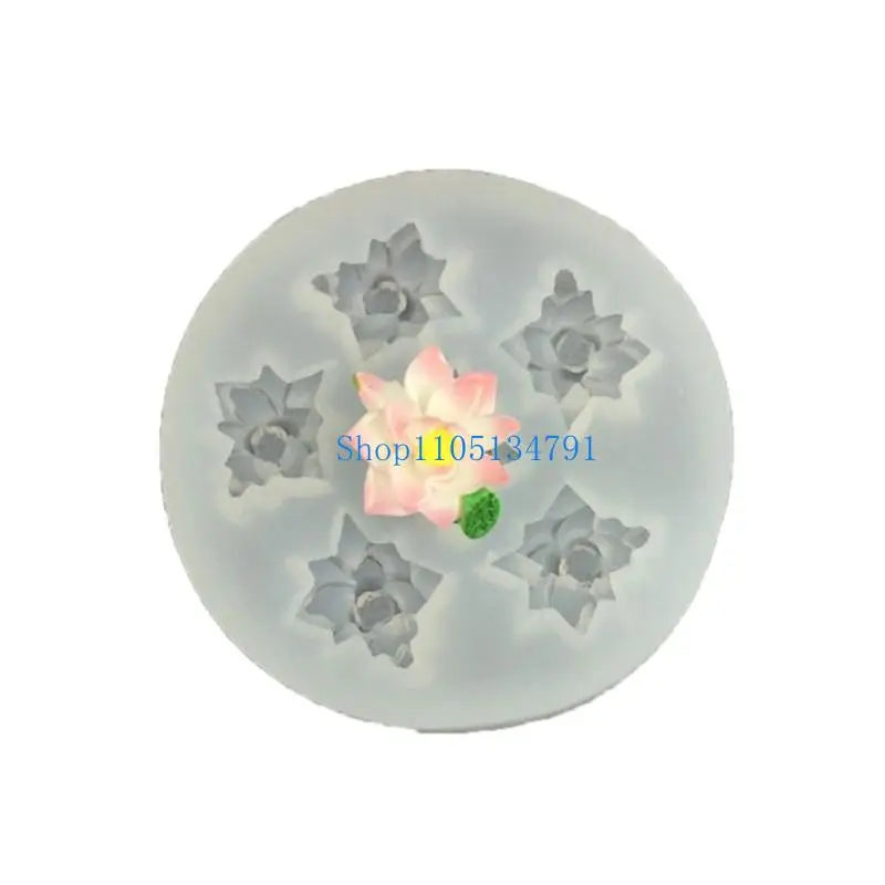 

98km Multi Purpose Silicone Jewelry Mold With Detailed Rose Daisies Water Lilies Peony Designs Dishwasher Safe