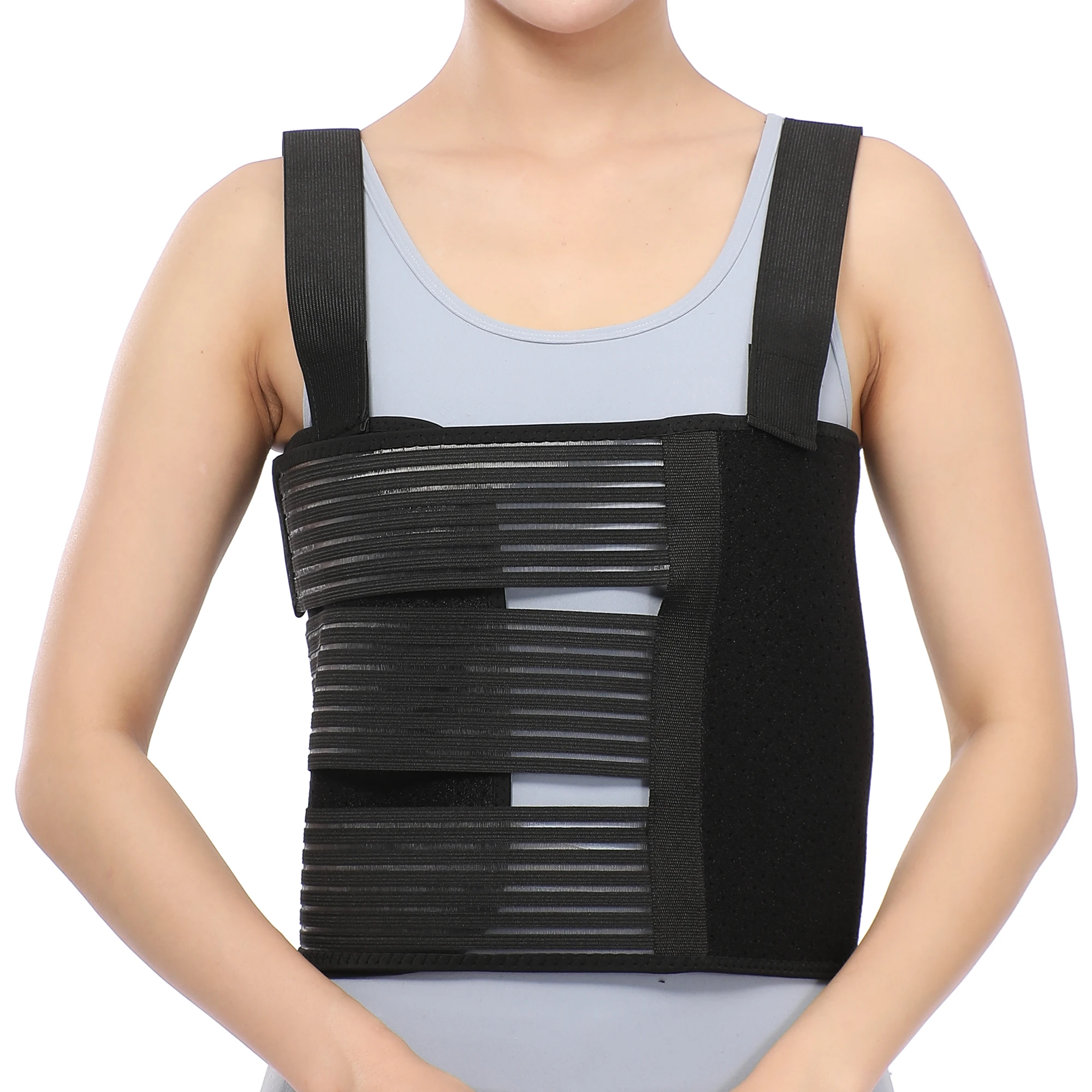 

Adjustable Soft Tissue Contusion Chest Support for Rib Fracture Rehabilitation Breathable Straps Rib Fracture Fixation Equipment