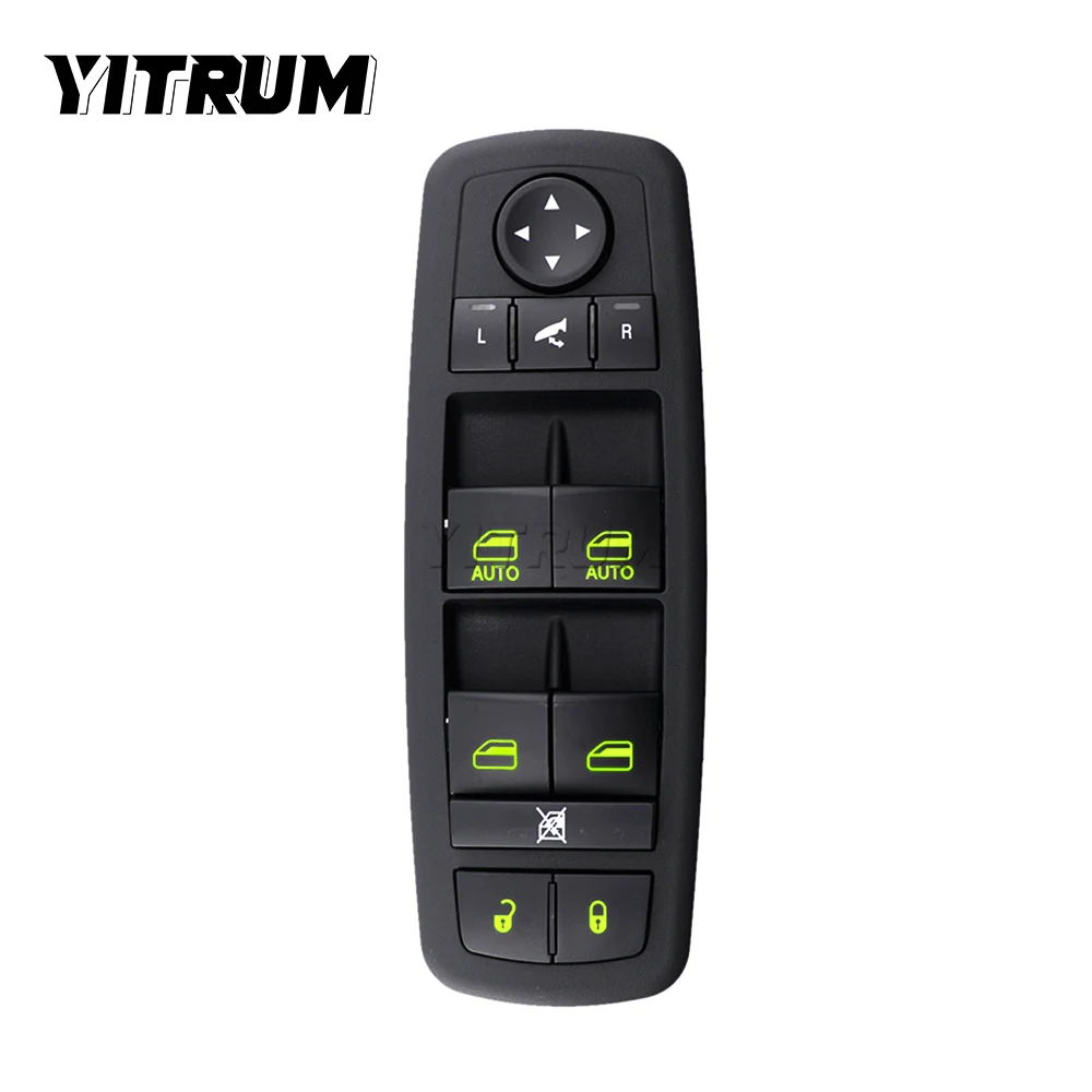 YITRUM 56046826AE  Double Auto Left Driver Car Lifter Window Switch Button For Chrysler 200 300 Dodge Journey 11 Pins