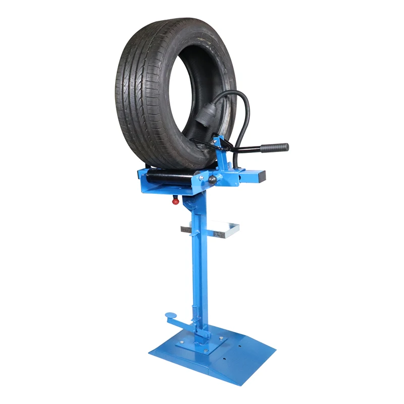 

Manual Tire Spreader Portable Tire Changer with Stand Adjustable Tire Spreader Tool for Light Truck and Car Color Send Randomly