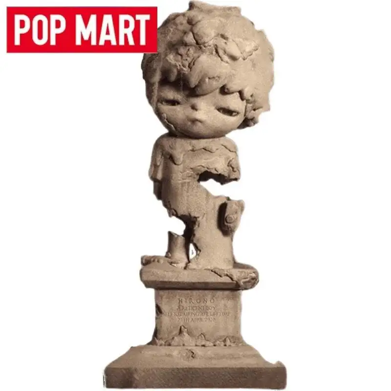 POP MART Hirono Hidden In Silence Anime Action Figure Original Toys Dolls Desktop Model Ornament Collection Decoration Girl Gift