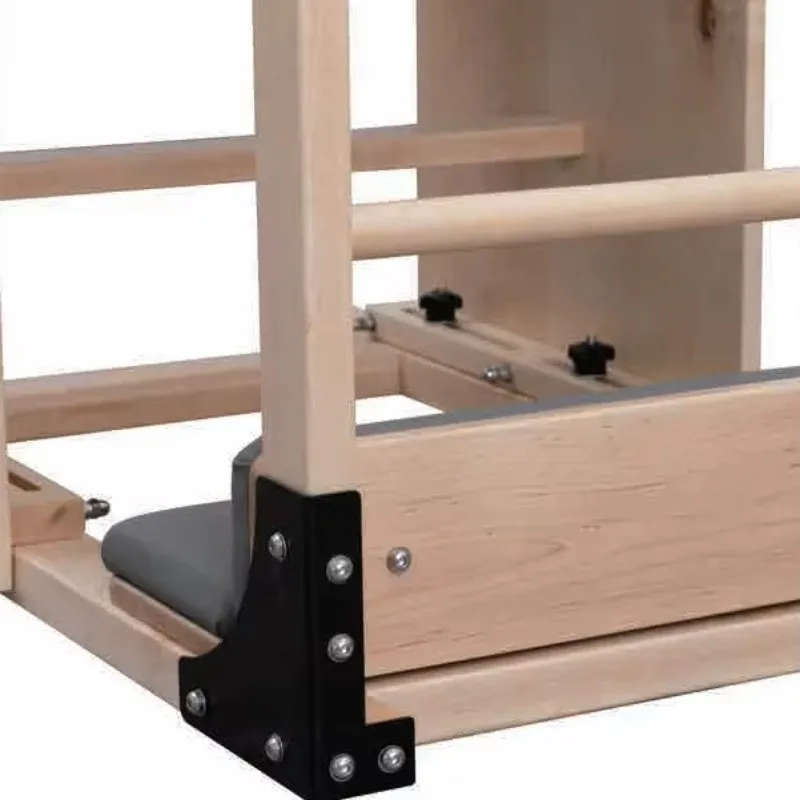 YTYIN Hot Selling Oak Pilates Reformer Set Customizable Leather Color Reformer Yoga Studio Pilates Machine