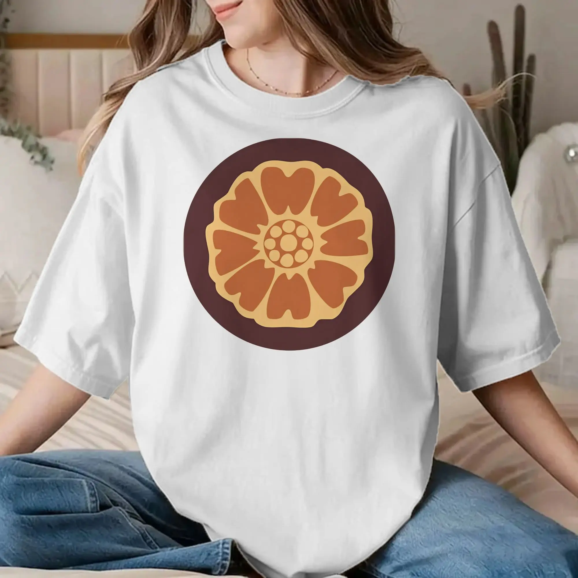 White Lotus T Shirts Men Women's Pure Cotton T-Shirt Crewneck Avatars Airbenders Anime Tee Shirt Short Sleeve Clothing Original