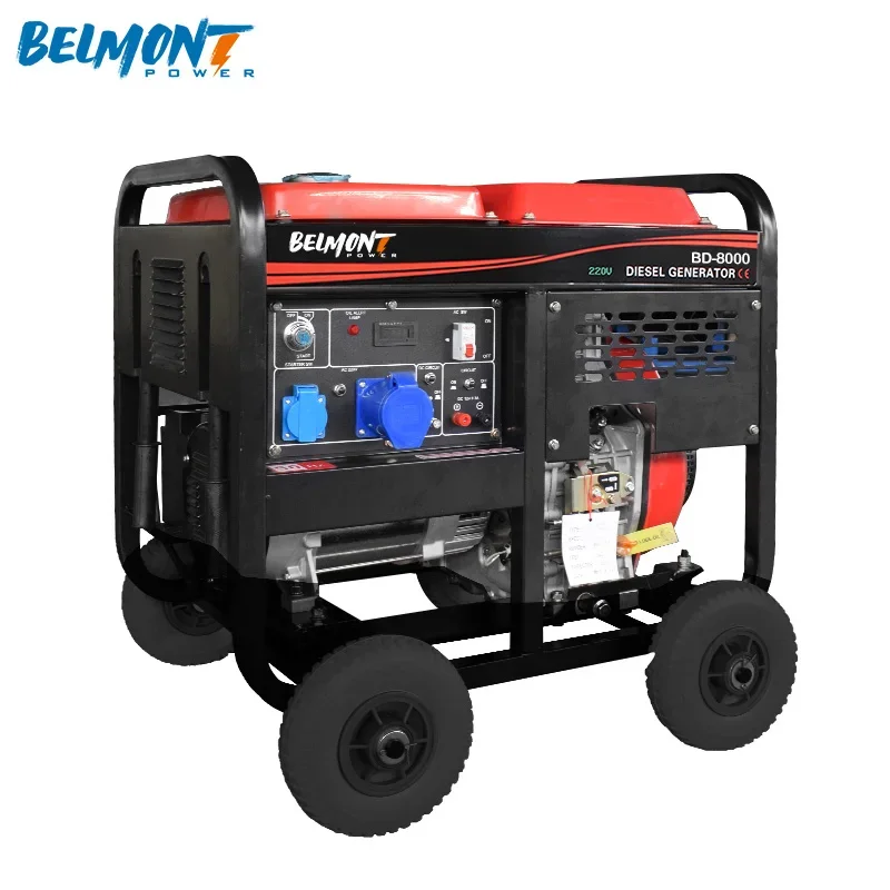 110V 120V 220V 230V 240V 380V 4kw 4.5kw 5kw 5.5kw 6kw 7kva 10 kva portable power diesel generator