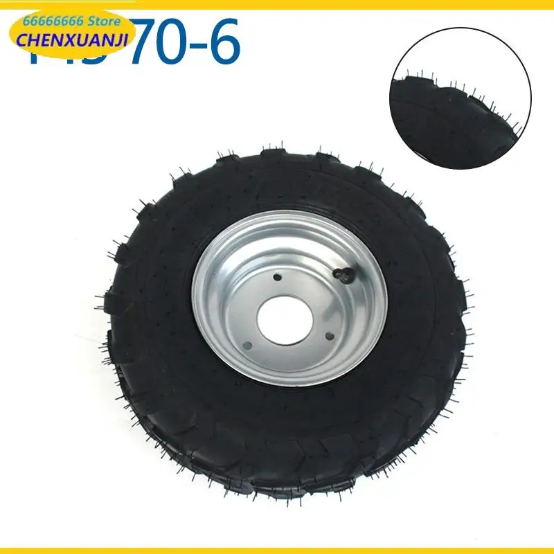 6 Inch ATV Wheel 145/70-6 All Terrain Vehicle Tyre Fit FOR 50cc 70cc 110cc Small ATV Quad Front Or Rear Wheels