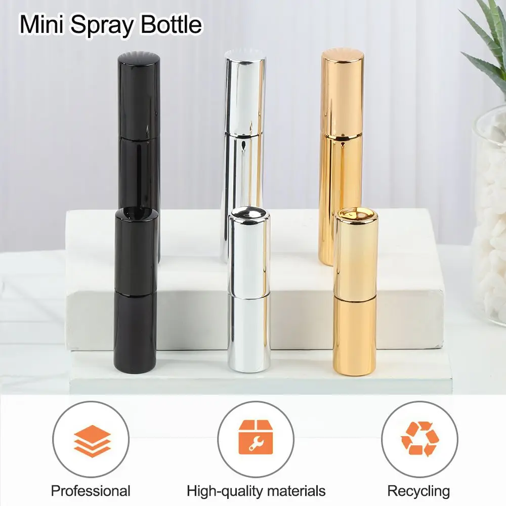 1pc 10ML Fine Mist Spray Men Women Empty Refillable Travel Size for Liquid Dispenser Leak Proof Perfume Spray Bottle Atomizer