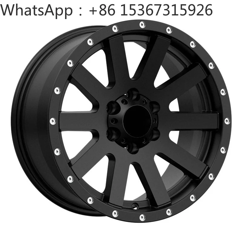 Custom Modified Off-Road Alloy Wheels Popular Pattern High Quality Universal Car Replacement Rims In Stock