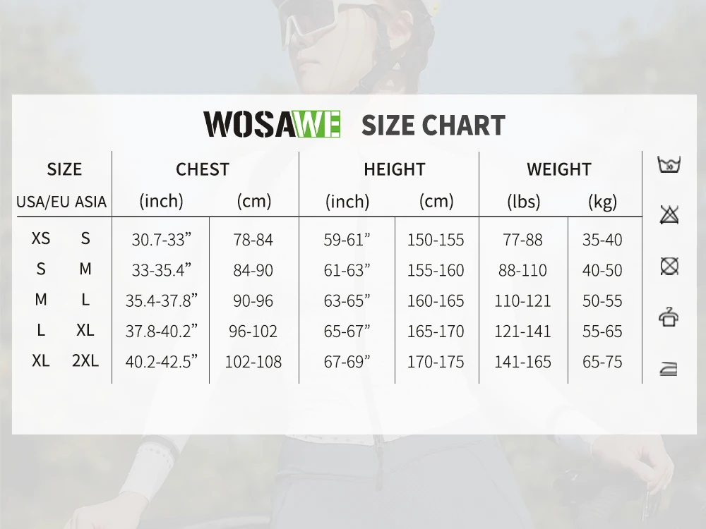 WOSAWE Women Cycling Long Sleeve Bike Road Biking Clothing Mountain Ladies Top Jersey Summer Bicycle Shirts MTB Cycling Clothing
