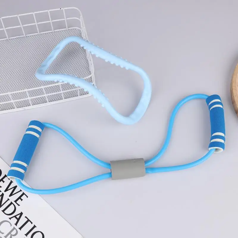 

Новое спортивное оборудование для фитнеса, женские упражнения на шею, растягивающаяся лента для йоги, пилатеса, круг, аксессуары для йоги и фитнеса