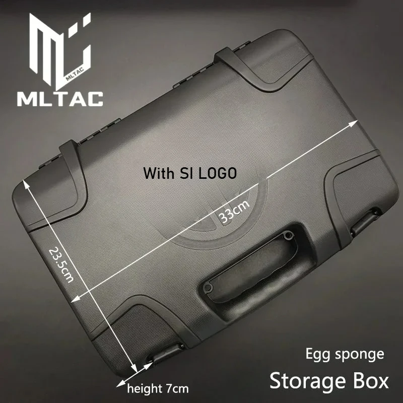 Tactical SI Storage Box Gloc G17 G18 G19 Kit Suitcase Hunting Box Security Airsoft Protable Outdoor Waterproof Tool Box