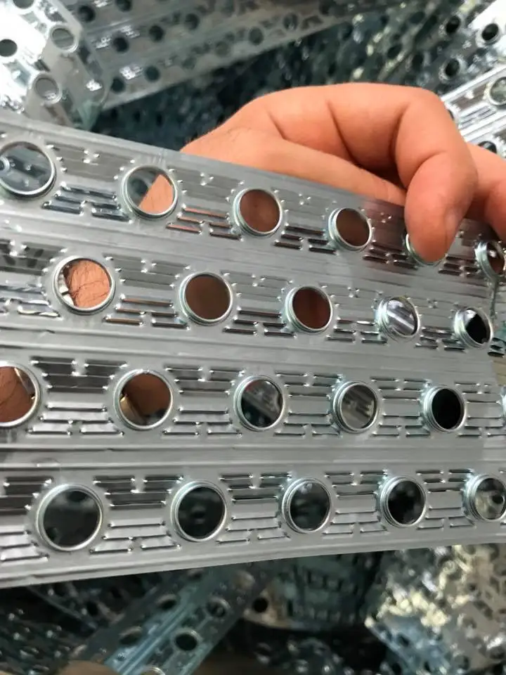 آلة ضغط ختم الزعانف عالية السرعة لمكيف الهواء PLC