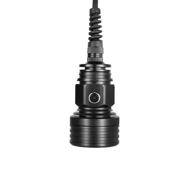 Recién DIV10PRO 4500lm IP68 200m luz LED de buceo subacuático Goodman Canister antorcha de buceo primaria linterna de buceo