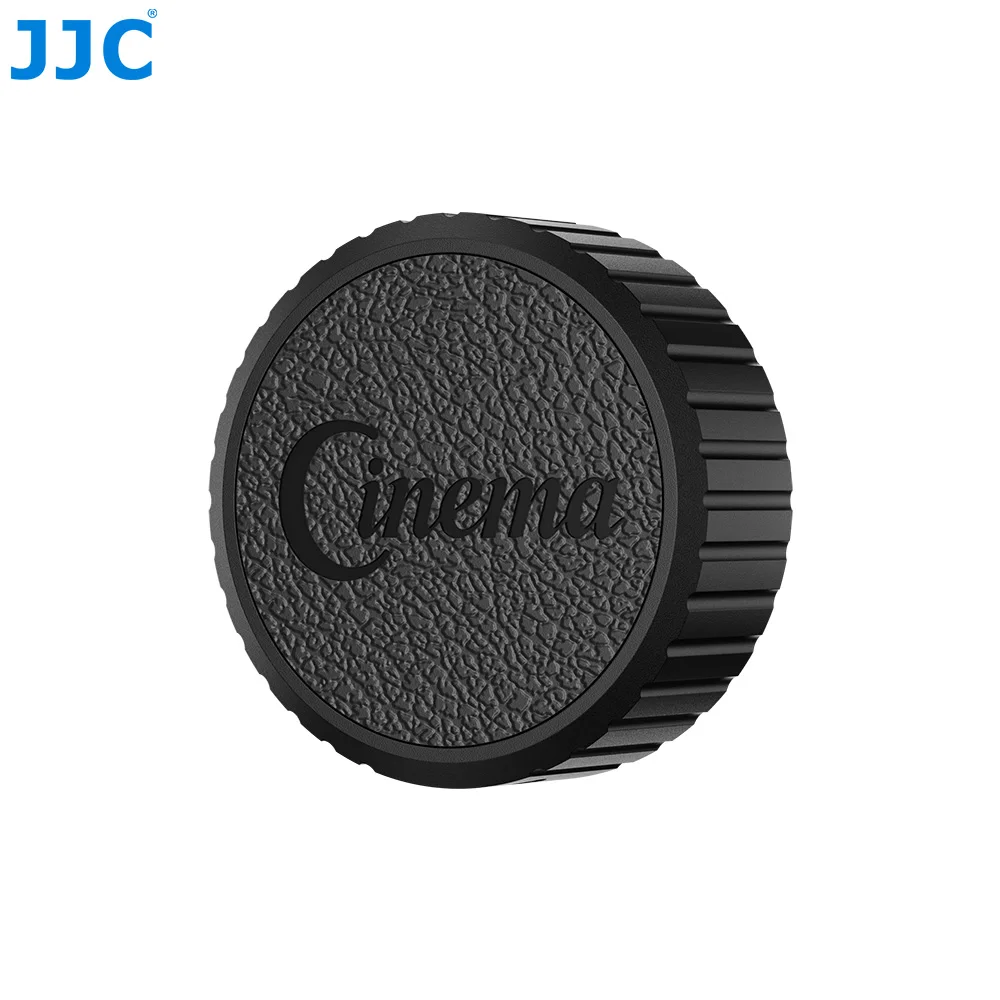 JJC Retro Leather Lens Cap For Fujifilm instax mini Evo Cinema Camera Accessories Lens Cover with Lens Cap Tether view 2