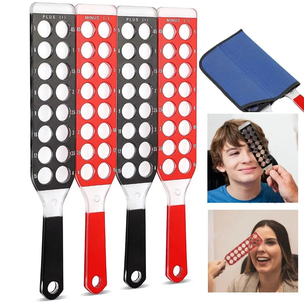 

Comfortable Handle Ophthalmic Retinoscopy Lens Optometric Retinoscopy Bars 2 Bars 32 Lenses Ophthalmic Optometry Equipment