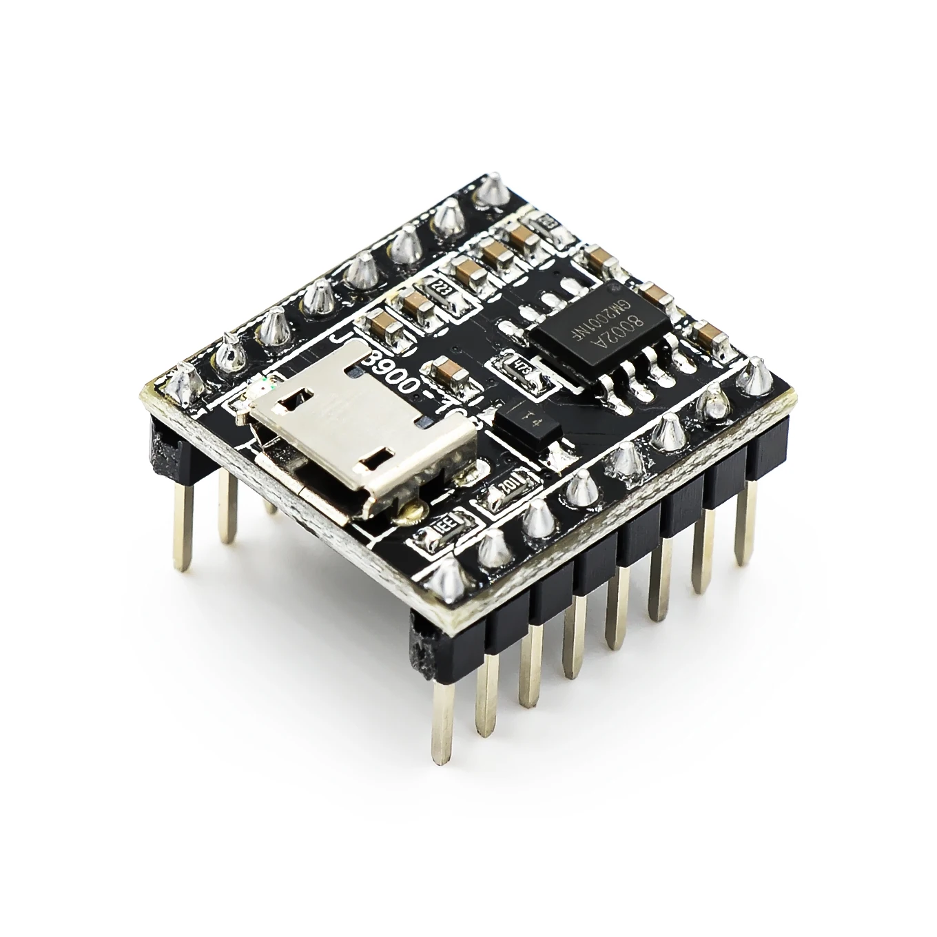 JQ8900-16P Voice Broadcast Module Aangepaste Muziek Intelligente Voice Broadcast Usb Seriële Poort Mp3 Herkenning Module