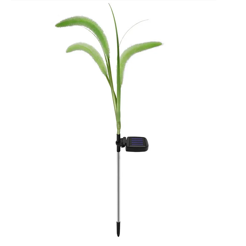 Outdoor simulated solar dog tail grass light, luminous reed light