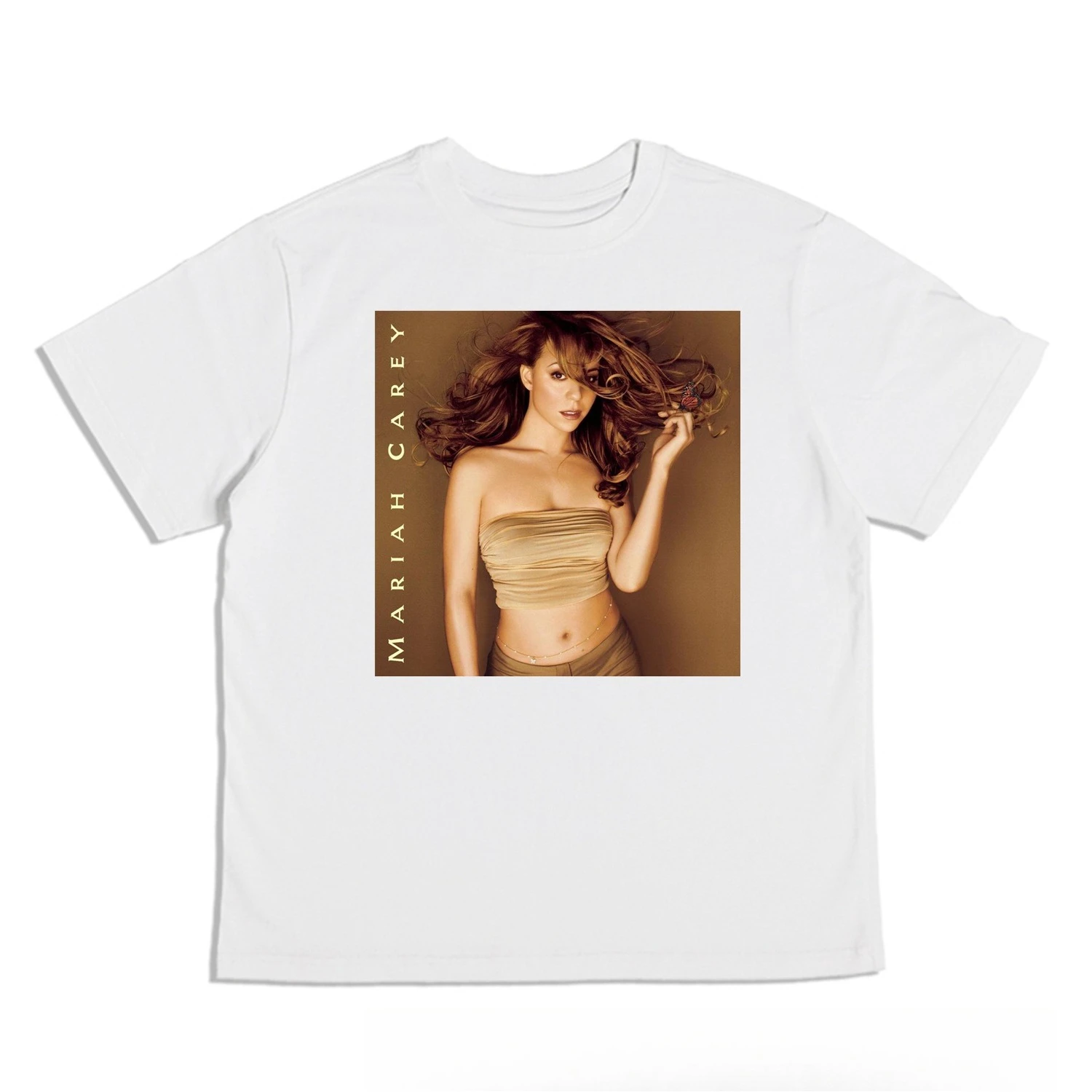 

Singer Mariah Carey By Mariah Carey Printing T-shirt Cotton Comfortable Leisure Men and Women with Short Sleeves
