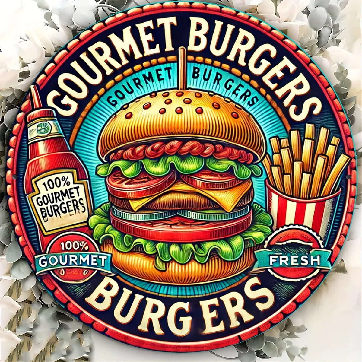 Gourmet Burgers 8x8