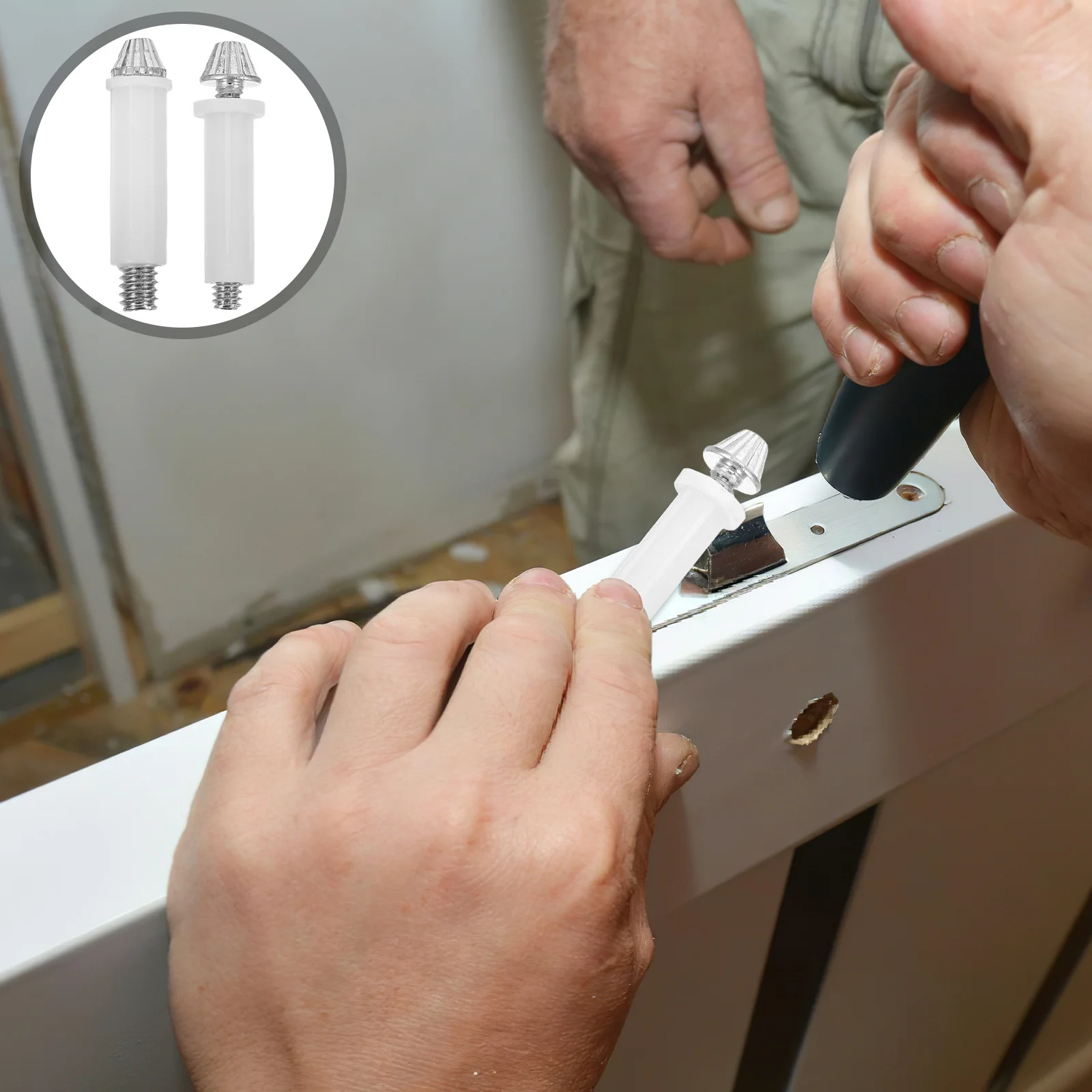 

Stainless Steel Double Folding Door Roller 4 Units for Bathroom Closet Storage Room Smooth Operation Door Hardware Accessories