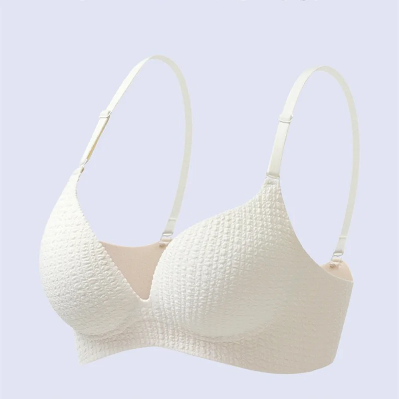 

Scarless Invisible Underwear Without Steel Ring Adjusting Small Breasts Gathering To Prevent Sagging Sexy Bra