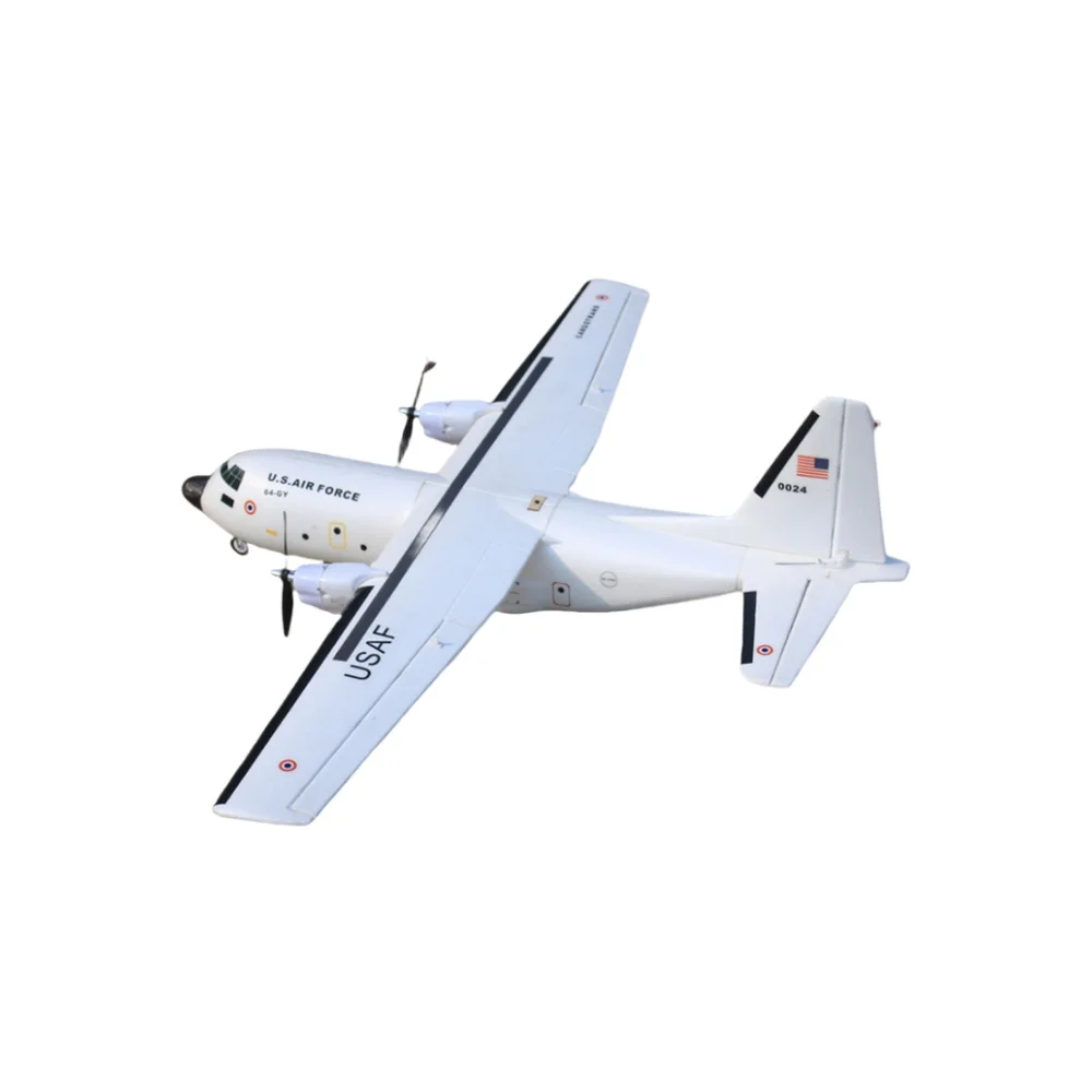 

C-160 Cargotrans Twin Hercules 1120 мм Wingspan EPOS Warbird комплект радиоуправляемого самолета/PNP