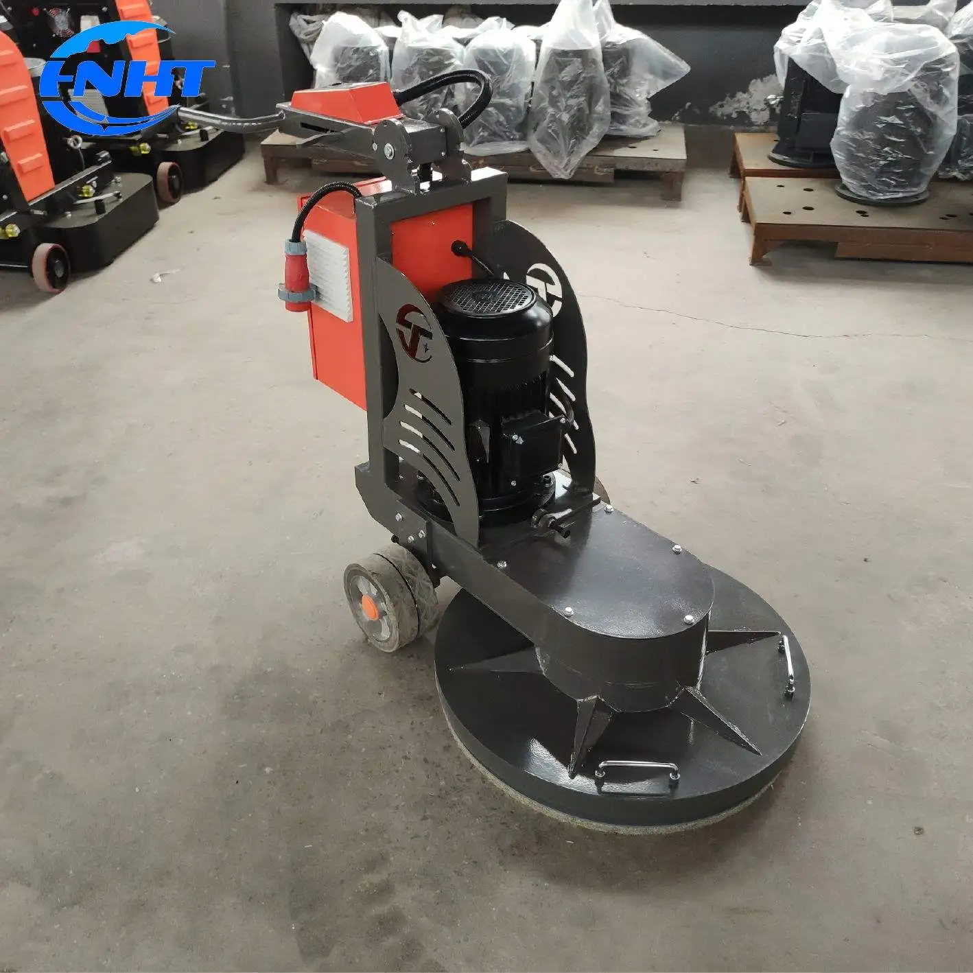 

Wet Sander Push-type New Type Polishing Machine Engine 11kW High Efficiency Polishing Terrazzo Marble Small Sidewalks Planetary