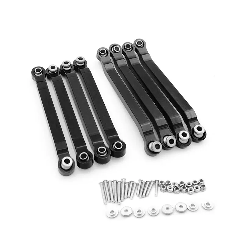 8Pcs RC Car Suspension Tie Rod Metal Chassis Tie Rod Linkage For MN D90 D91 D96 D99 D99S MN90 1/12 Upgrade Parts