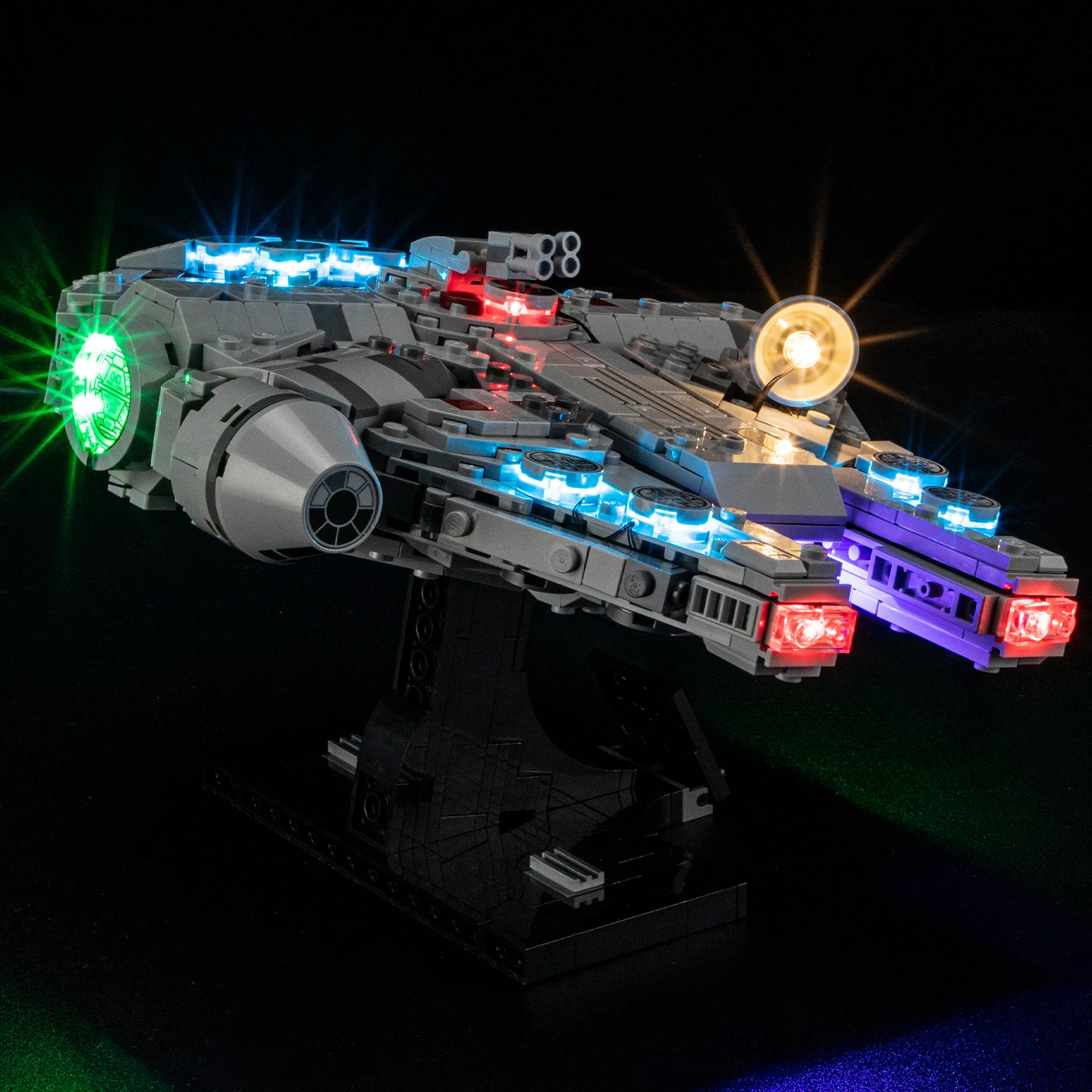 HPROSPER 5V LED Lighting (No Model) For LEGO 75375 Star Wars Millennium Falcon Light Up your Building Blocks With Battery box