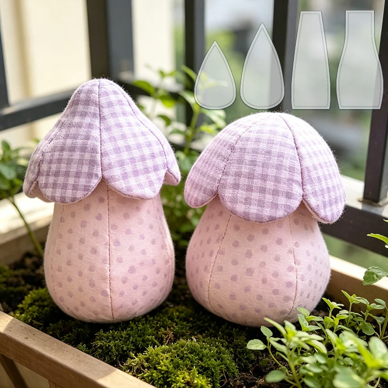 YOMDID 4pcs Mushroom House Qui - Sewing House ulasan dan harga