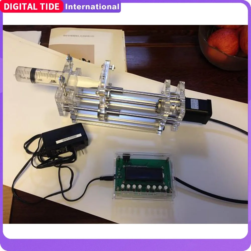 

Лабораторный микронасос Настольный инъекционный насос-шприц Пропеллерный клей Насос для отбора проб с новейшим контроллером, ножной переключатель
