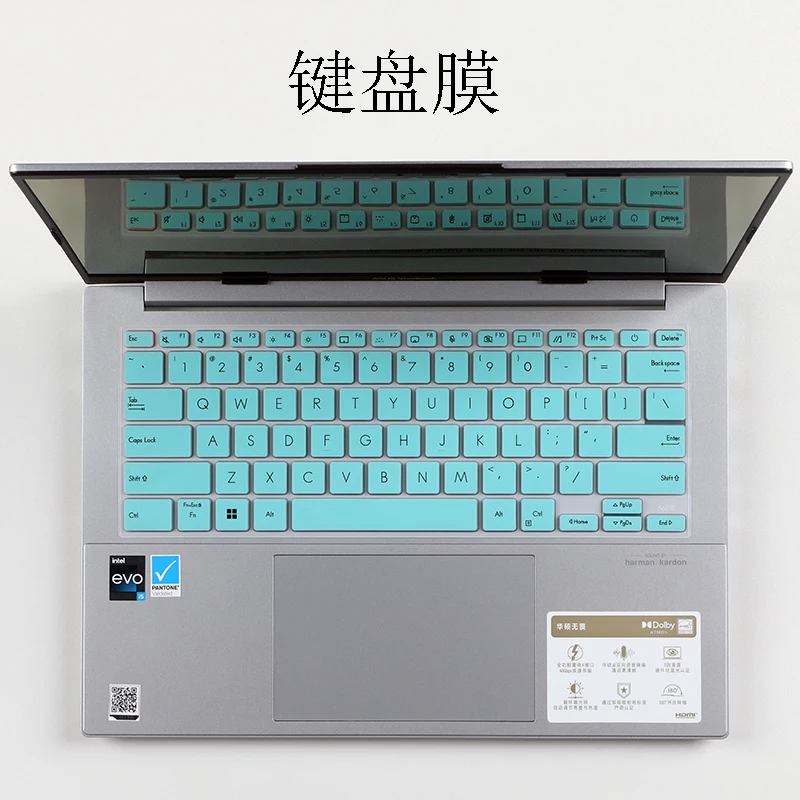 

Silicone Laptop Keyboard Cover Skin For ASUS Zenbook DUO (2024) UX8406 UX8406CA UX8406MA UX8406C UX8406M 2024 2025 14 inch
