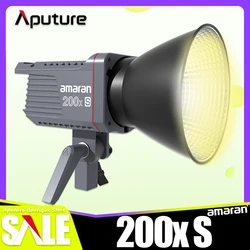 Aputure Amaran 200x S 2700-6500K Bi-color LED Video Light for Photography Studio Fill Lamp with Bowens Mount CRI 95+ TLCI 97+