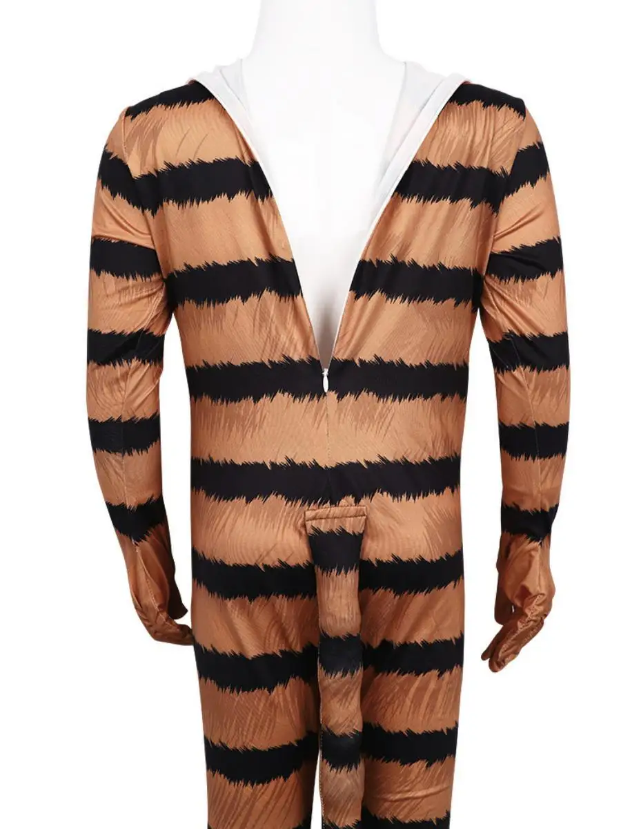 Nuovo Dogman loween Role-plang Dogman Costume Cosplay Vestito per spettacoli teatrali Materiale in poliestere Costume tradizionale cinese