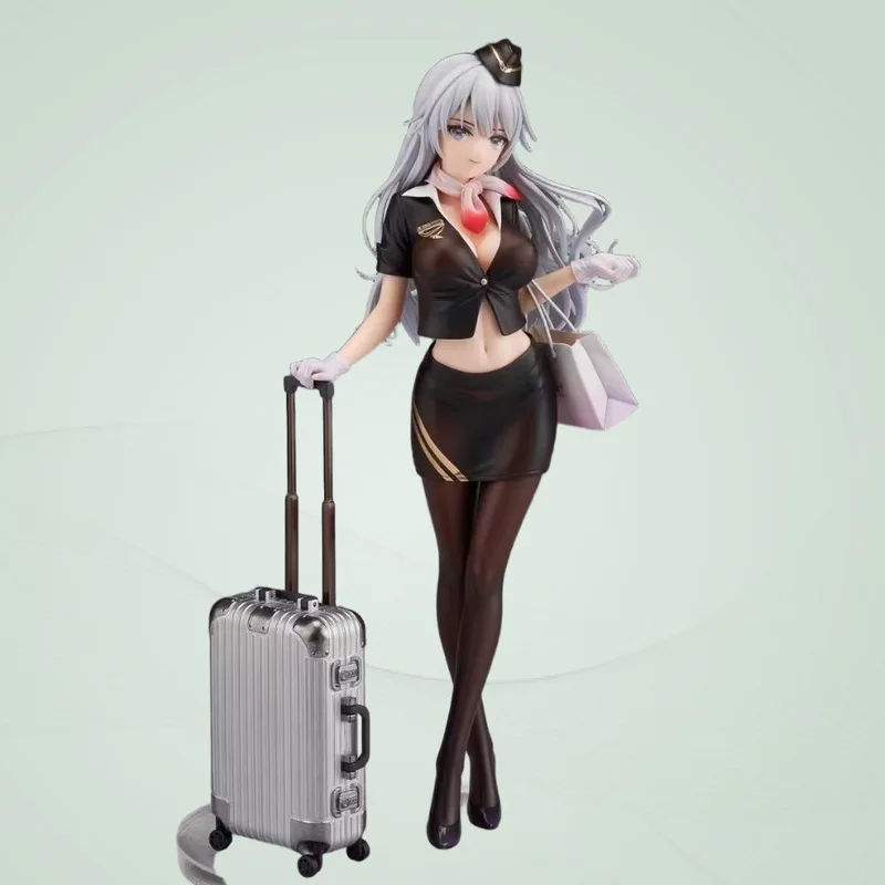 اللوحة الأصلية لفتاة جميلة أنيمي اليدوية الديكور مضيفة سو يوان شيشي موحدة الرسوم المتحركة نموذج اليدوية