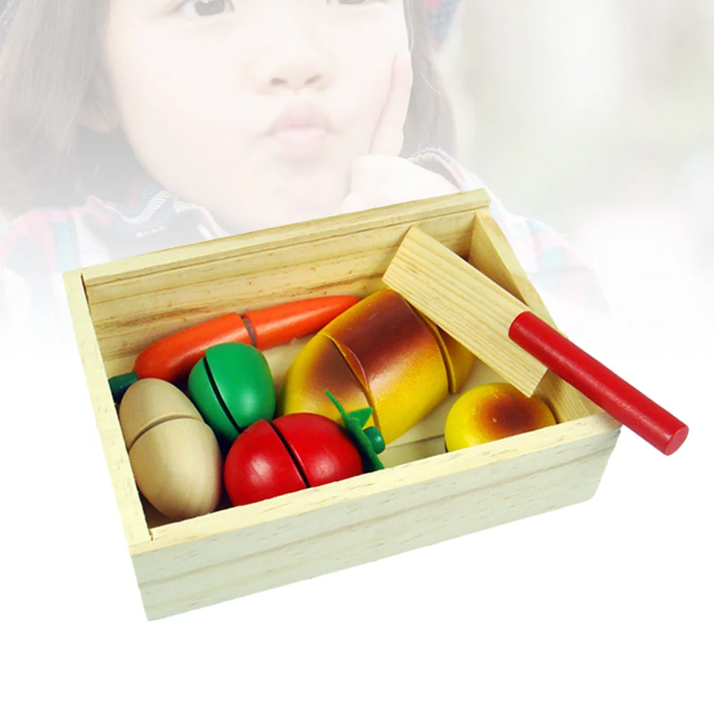 多色のカットフルーツ、野菜、パン、食品セット、子供向けごっこ遊びキッチンゲーム、教育的シミュレーション学習エンターテイメント