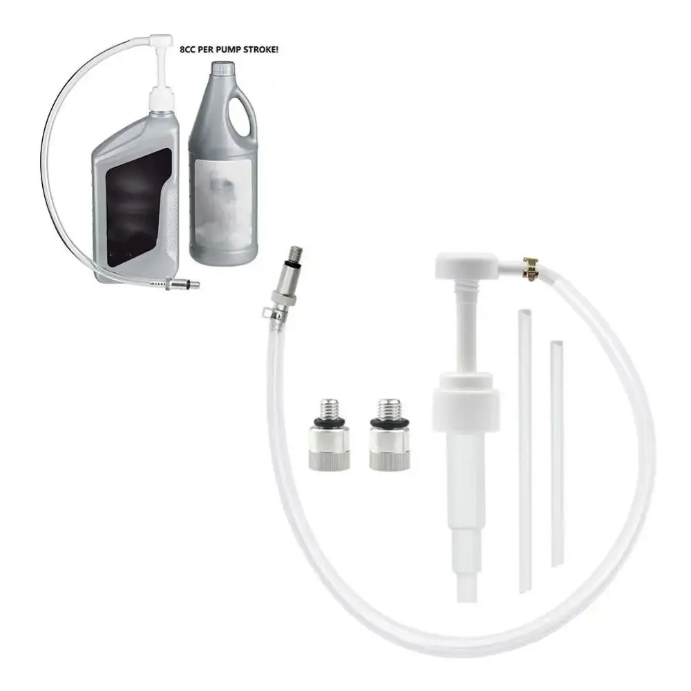 

8cc Per Pump Stroke Lower Unit Gear Oil Pump Adapters 8CC Suction Pump Fluid Pump for Standard Quart Bottles