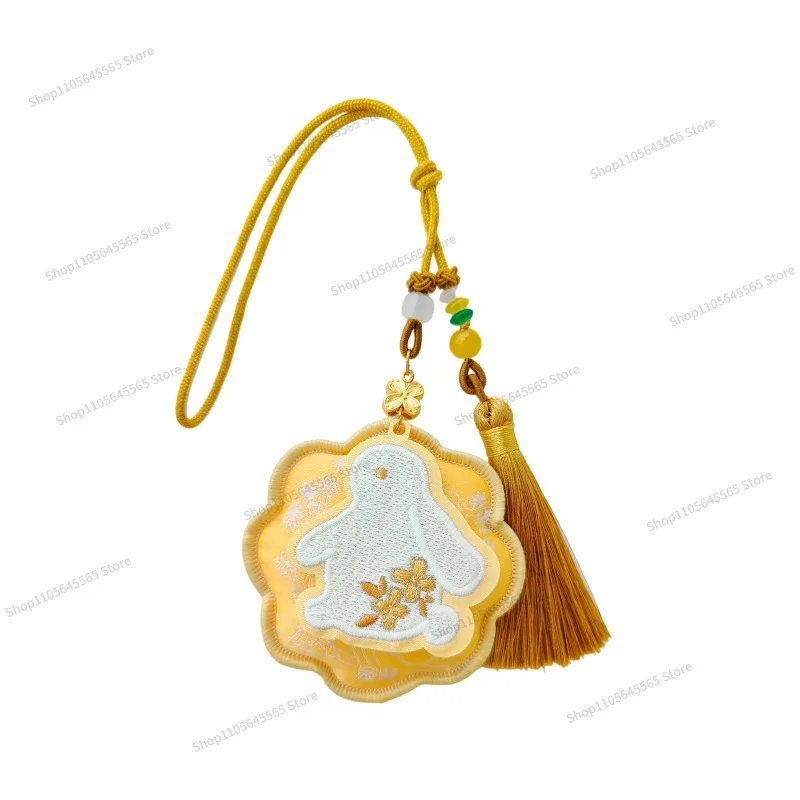 For Jade Rabbit Cinnamon Mid-Autumn Festival Sachet Pendant National Style Embroidery Osmanthus Sachet Hanfu Accessories