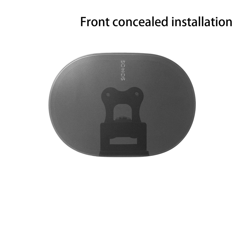 Speaker Stand For Sonos Era 300, Era 300 Speaker Metal Wall Mount Bracket Easy Install Easy To Use Black - 2 Pack