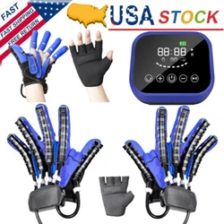 Hand Training Hemiplegia Stroke gloves Finger Rehabilitation Robot Gloves Therapy Hand Function Exercise Braces Supports Bone