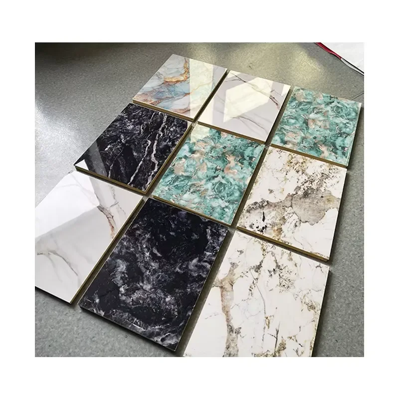 New Design Artificial White Marble Slabs Cut To Size Carbon Rock Wall Crystal Rock Panels