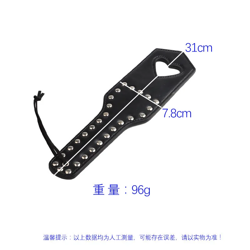 Premium PU Leather Equestrian Riding Whip Comfortable Paddle for Horse Training