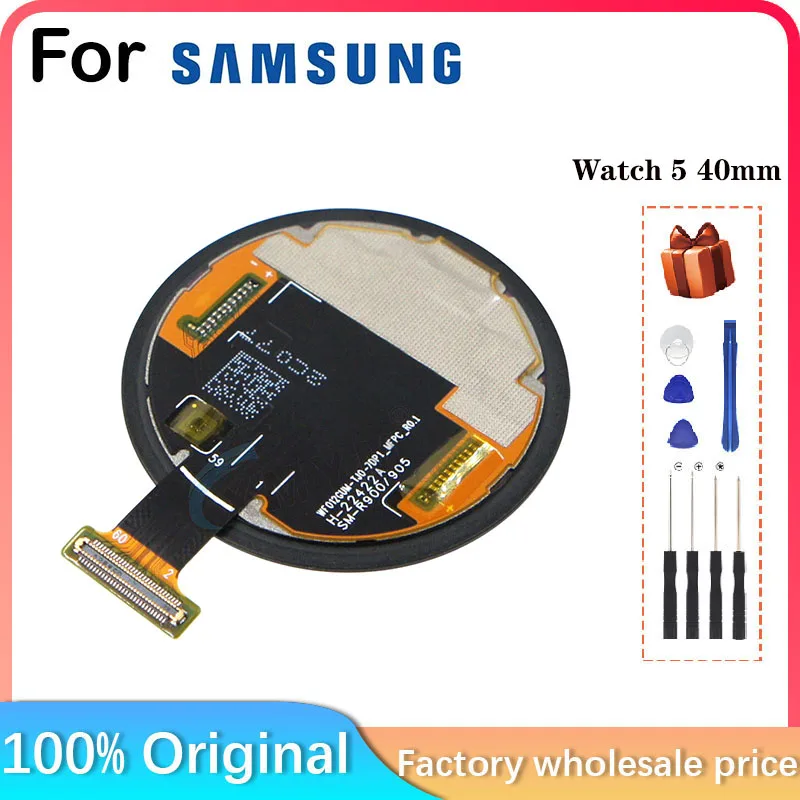 For Samsung Galaxy Watch 5 40mm SM-R900 SM-R905 Bluetooth Smart Watch LCD Display Replacement and Repair