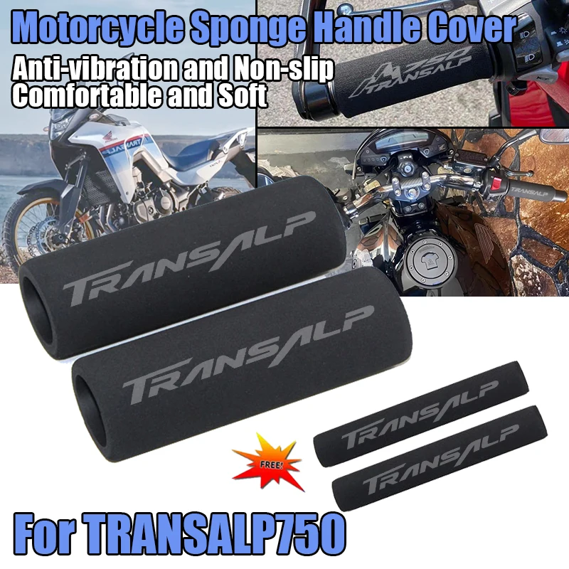 Motorcycle Grips Sponge Handlebar Covers For Honda XLV 600 650 700 TRANSALP XL600V XL650V XL700V XL750 All years Handle Bar Grip