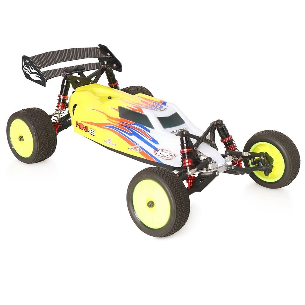 KYX Racing Aluminum Rear Wing Car Spoiler Upgrades Parts Accessories for 1/16 RC Crawler Car LOSI Mini-B Buggy