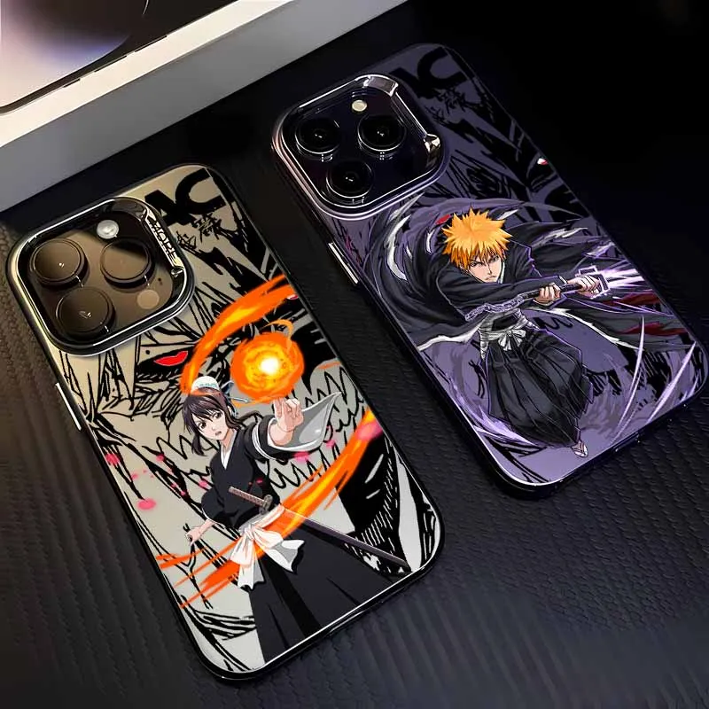 Shonen Anime Bleach For Samsung A37 A57 A73 A72 A71 A56 A55 A54 A53 A52 A36 A34 A33 A32 A26 A25 A17 Cover Funda Soft Phone Case