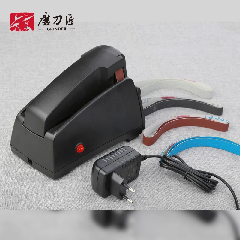 TAIDEA Electric Knife Sharpener Sanding Belt Professional Sharpening System Grit 120 320 600 1000# Sharpeners Grindstone Tool